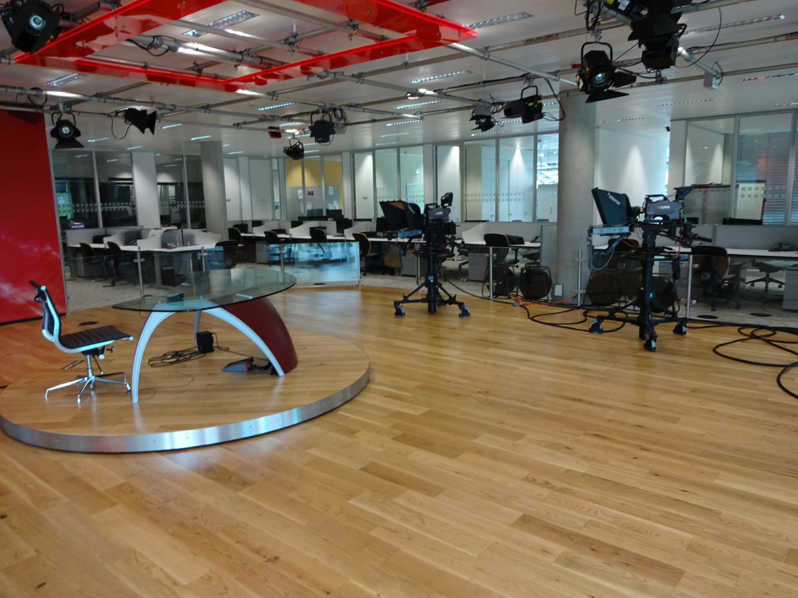 VM Cloud studio set design